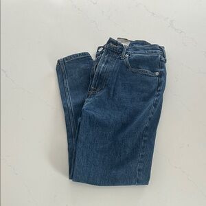 Everlane Women’s Crop Straight Jeans in Deep Blue